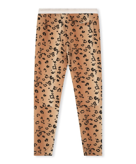 cropped jogger leopard XS