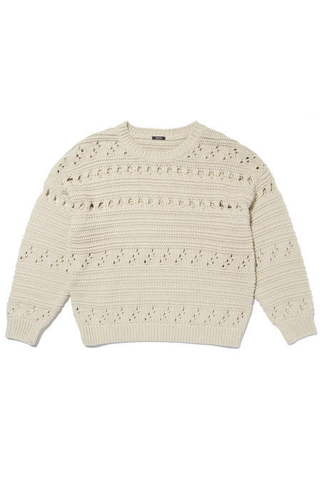 TRUDY OPEN KNIT JUMPER CCY XS