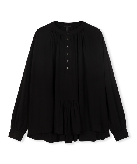 blouse vintage voile XS