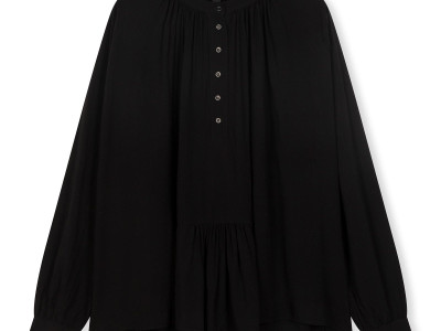blouse vintage voile XS