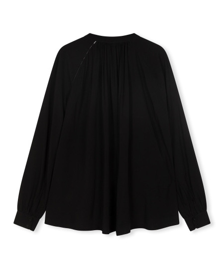 blouse vintage voile XS