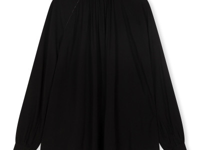 blouse vintage voile XS