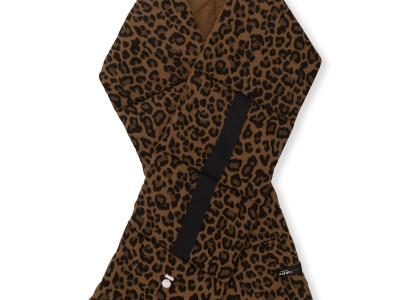 padded scarf leopard One Size