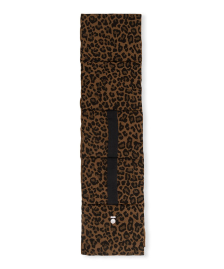 padded scarf leopard One Size