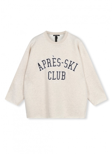 statement sweater apres-ski XS