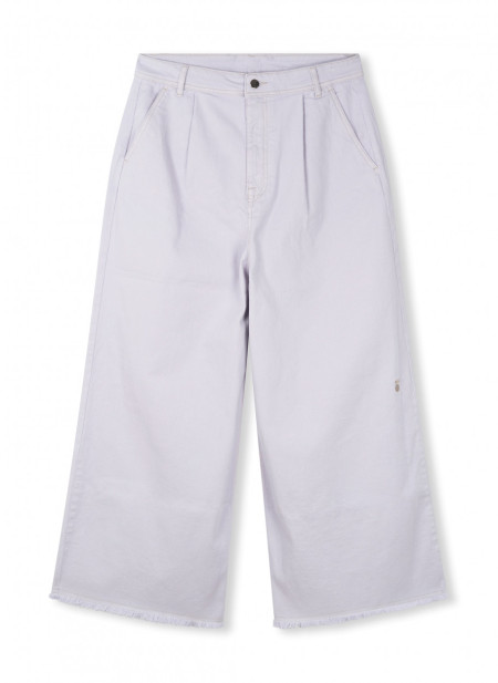 contrast stitch culotte XS