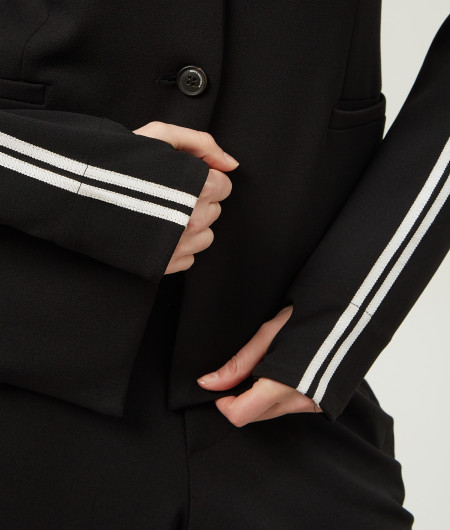 ballet blazer crepe XS