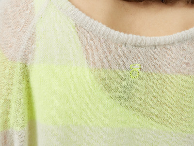 sweater knit stripe XS
