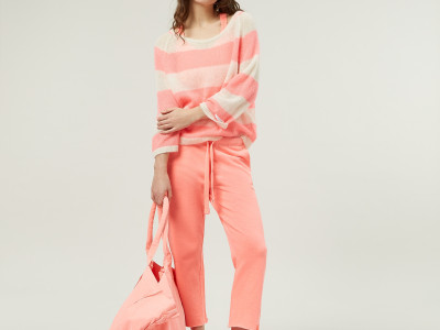 sweater knit stripe XS