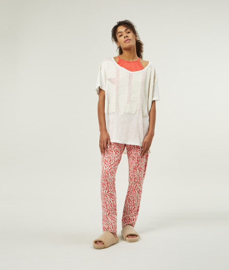 loose tee linen sunshine XS/S
