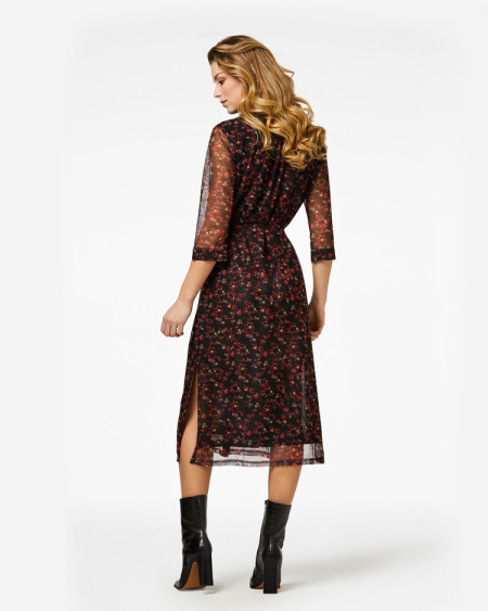 Midi Dress Cherry XS