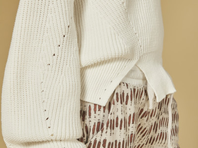 sweater cotton knit XS