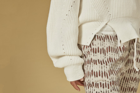 sweater cotton knit XS
