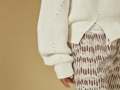 sweater cotton knit XS
