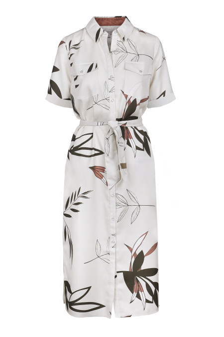 Blousejurk Bladprint XS