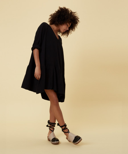 Tunic Broderie Black 34
