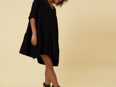 Tunic Broderie Black 34