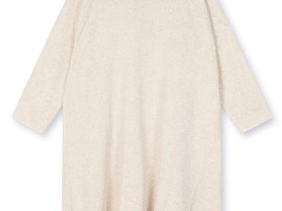oversized dress soft white XS