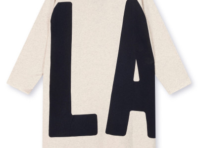 oversized dress soft white XS