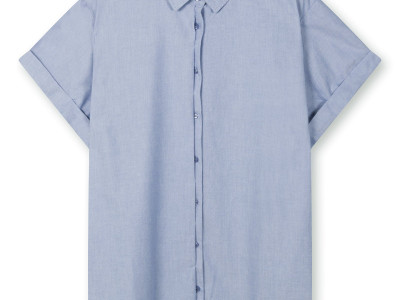 short sleeve shirt classic blue XS