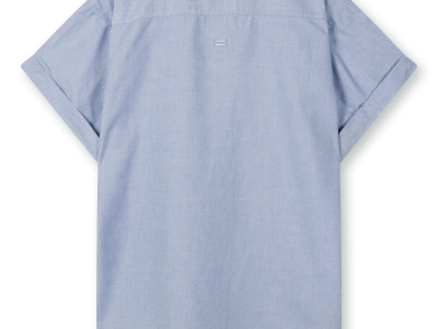 short sleeve shirt classic blue XS