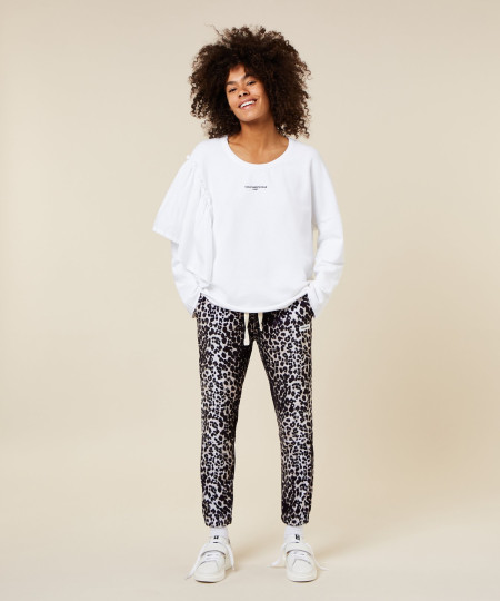 sweater voile white XS
