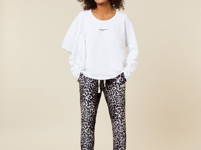 sweater voile white XS
