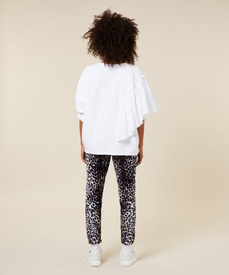 sweater voile white XS