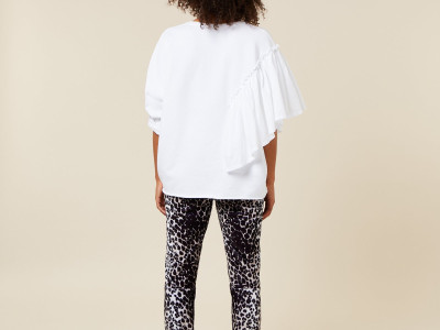 sweater voile white XS