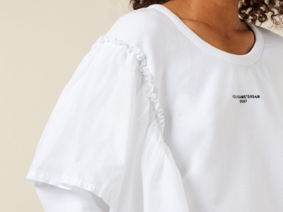sweater voile white XS