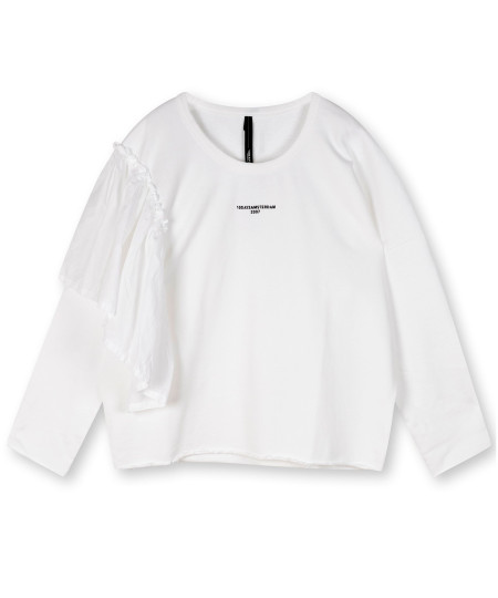 sweater voile white XS