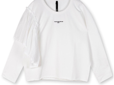 sweater voile white XS