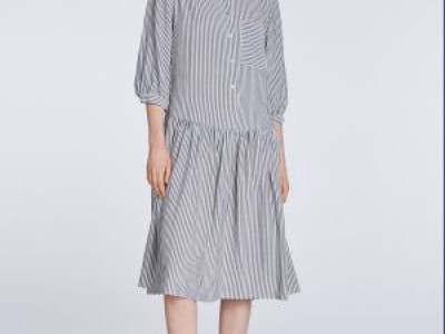 Dress White Black 34