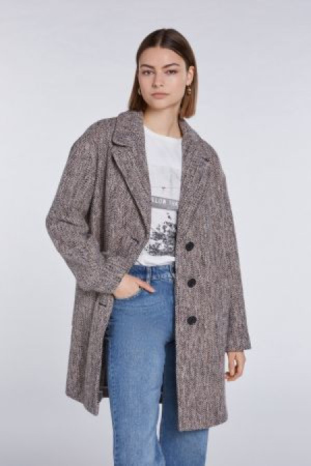 Coat Black Camel 34