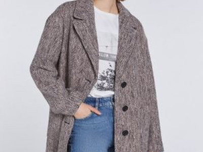 Coat Black Camel 34