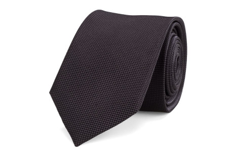 Stropdas Silk Antracite Stropdas Silk Antracite